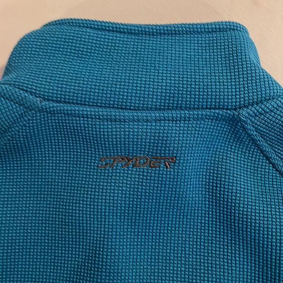 Spyder unisex size M 10-12 - Beautiful front zippered w/pockets fleece like new - Picture 5 of 5